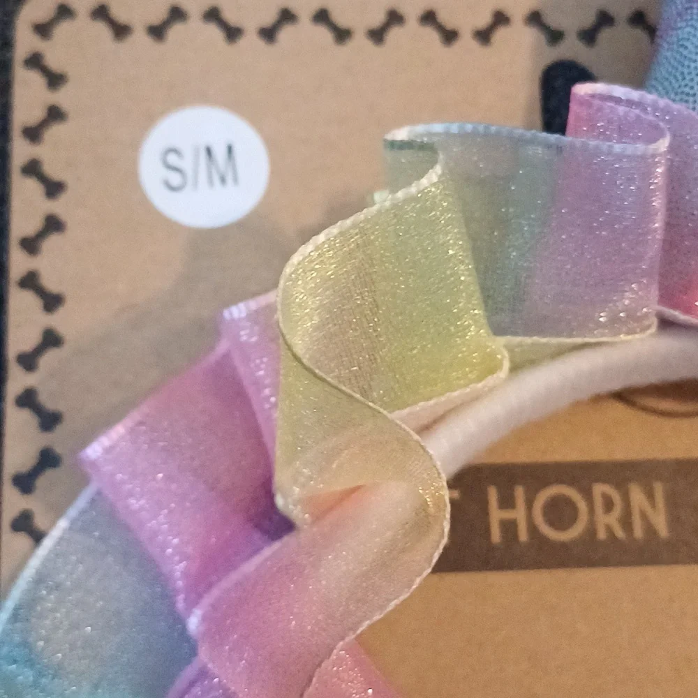 Pet Horn & Bandana New with tag